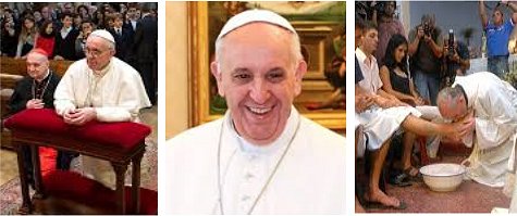 Papa Francisco con los pobres y enfermos