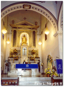 Altar mayor de la iglesia parroquial de San Germn