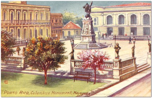 Monumento a Coln en Mayagez
