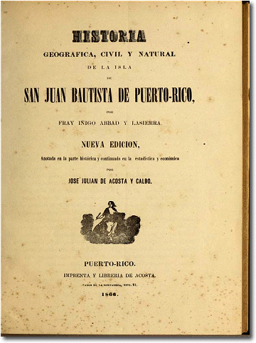 Historia de San Juan Bautista de fray Abbad