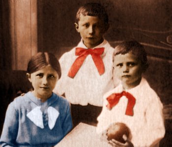 Los tres hermanos Ratzinger-Rieger
