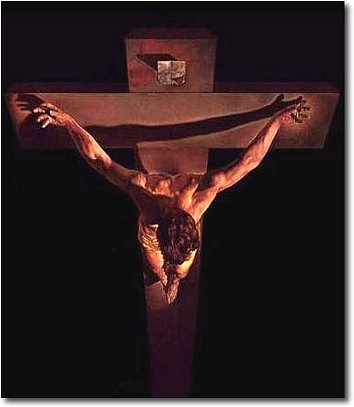 Jes�s en la cruz