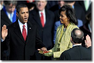 Juramentaci�n de Barack Obama