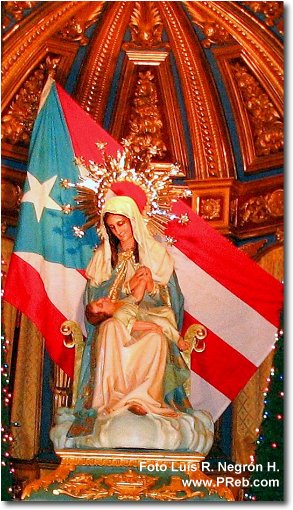 Imagen de la Patrona de Puerto Rico