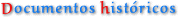 Documentos históricos