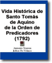 Vida de santo Toms de Aquino