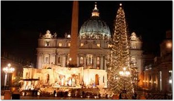 Pesebre en el Vaticano