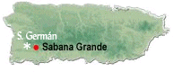 Sabana Grande en el mapa